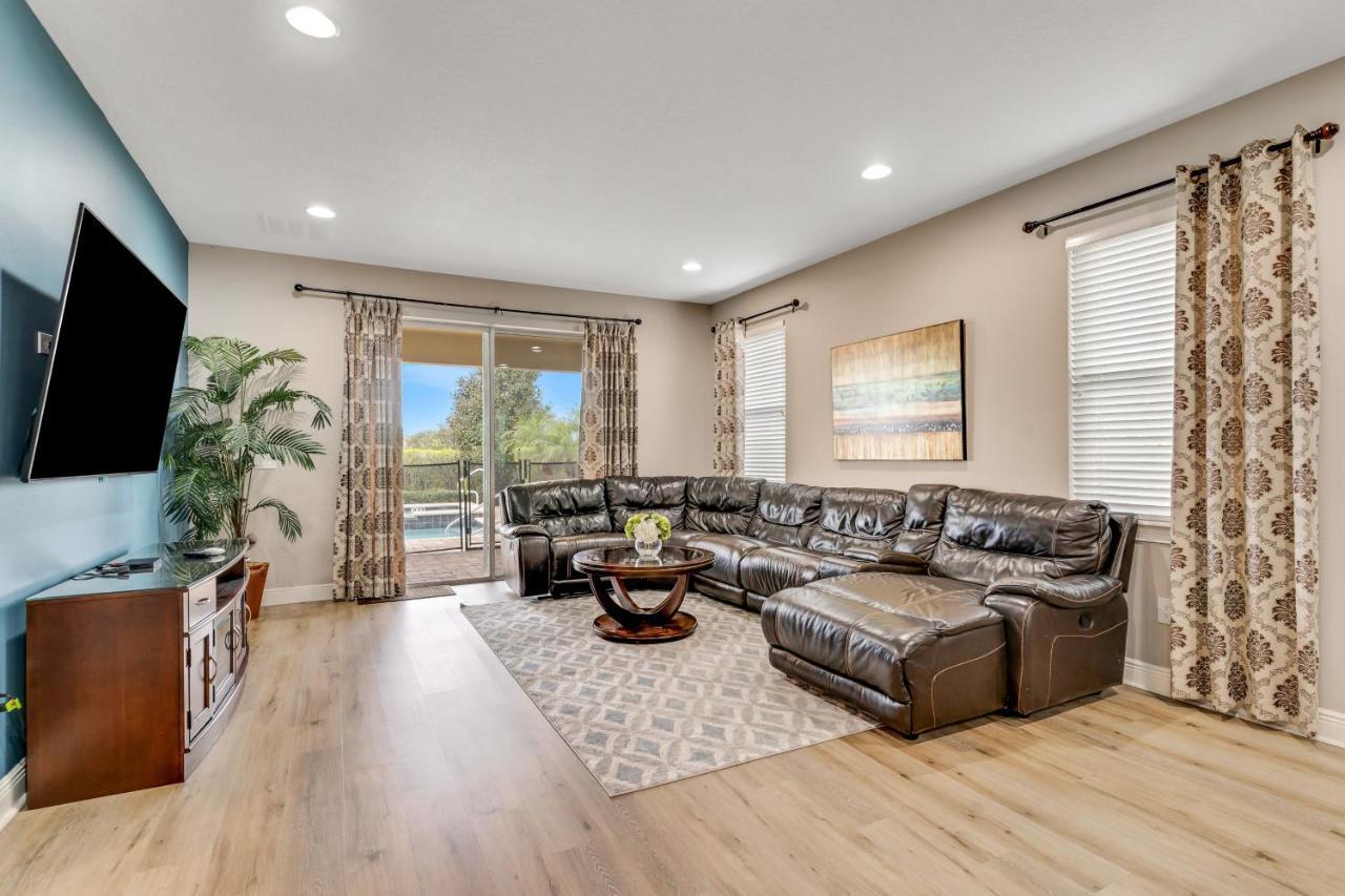 Huge 10 Bdr Family House With Arcades And Free Pool Heat Near Disney Orlando Buitenkant foto