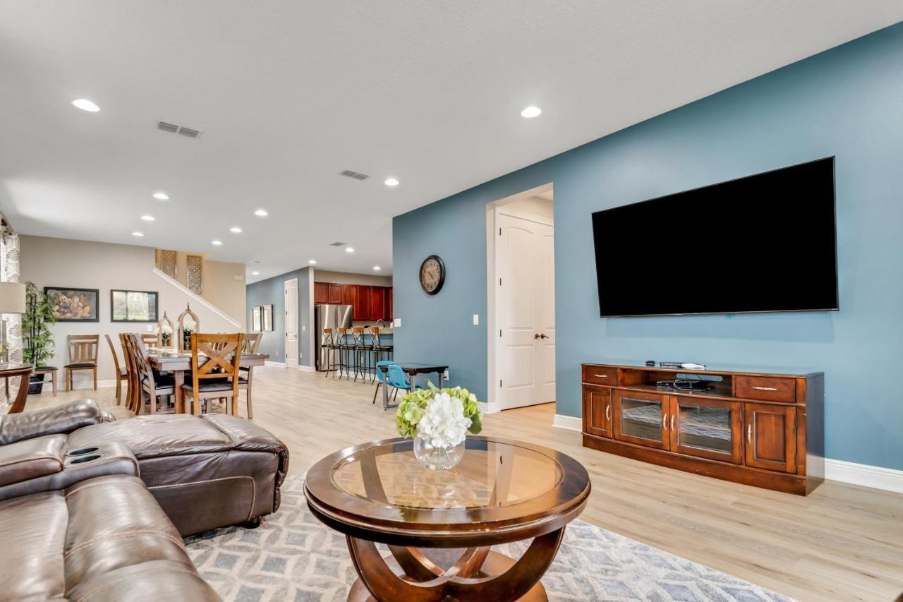 Huge 10 Bdr Family House With Arcades And Free Pool Heat Near Disney Orlando Buitenkant foto