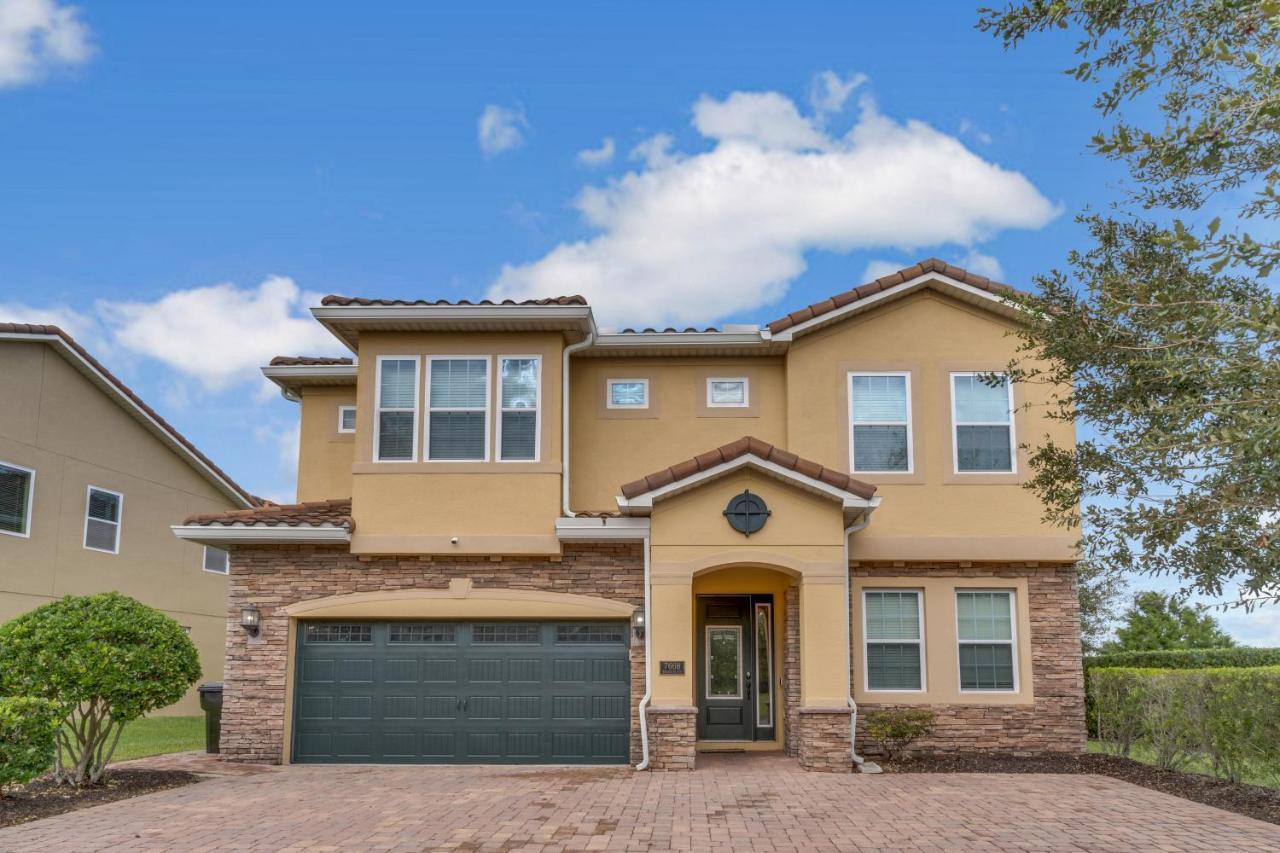 Huge 10 Bdr Family House With Arcades And Free Pool Heat Near Disney Orlando Buitenkant foto