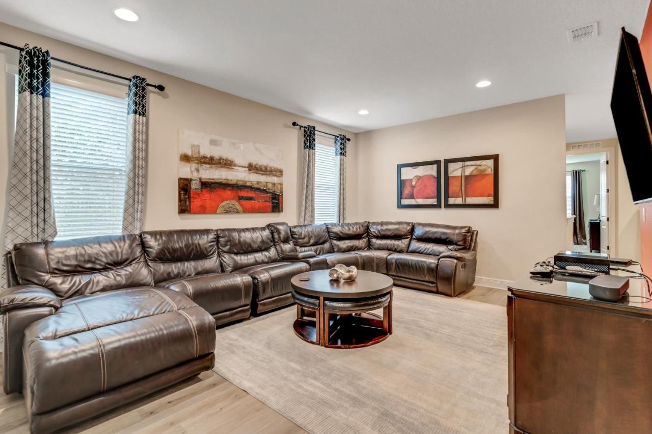 Huge 10 Bdr Family House With Arcades And Free Pool Heat Near Disney Orlando Buitenkant foto